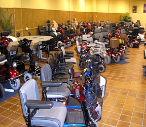 verkoopshow open dag showroom scootmobiel rolstoel rollator pendel